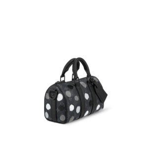 Tui Louis Vuitton x YK Keepall 25 Bag 'Black Silver' M46406