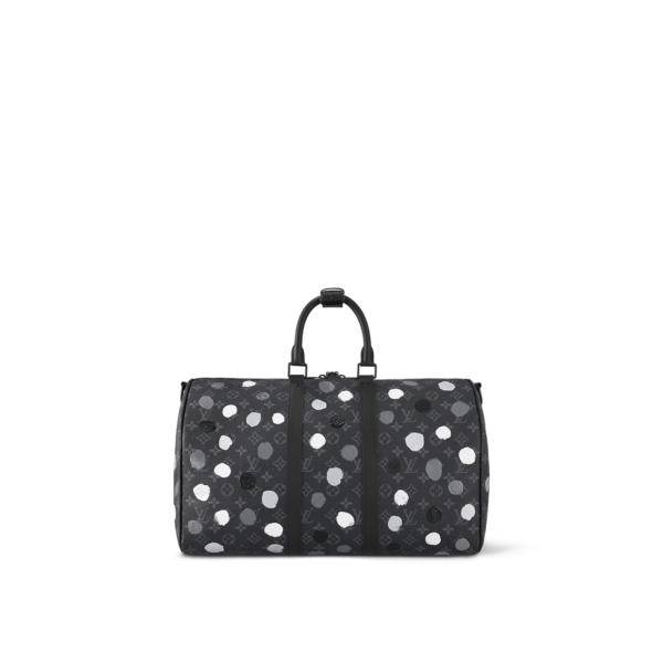 Tui Louis Vuitton x YK Keepall 45 Bag 'Black Silver' M46400