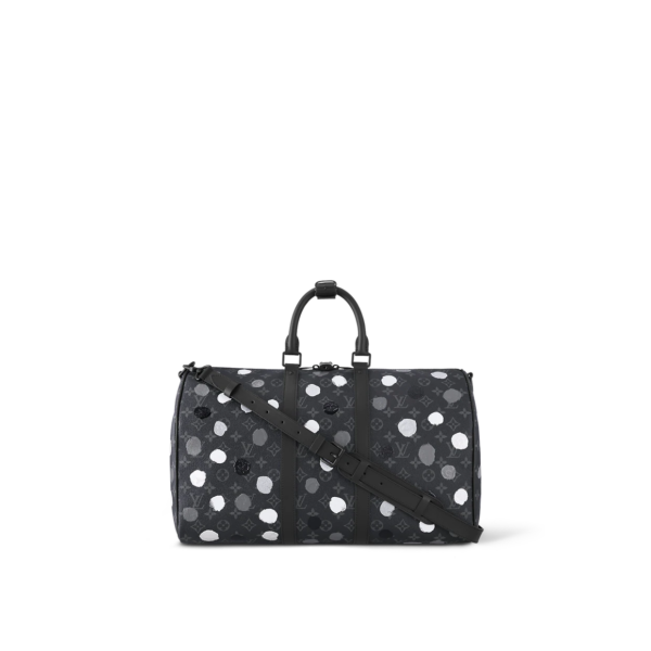 Tui Louis Vuitton x YK Keepall 45 Bag 'Black Silver' M46400