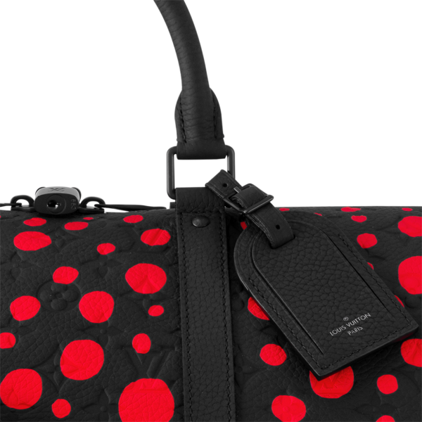 Tui Louis Vuitton x YK Keepall 50 Bag 'Black Red' M21674