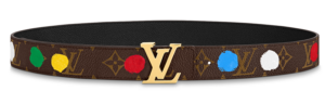 That Lung Louis Vuitton x Yk Lv Initials 30mm 'Painted Dots' M0655U