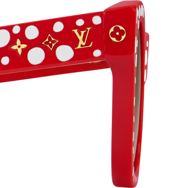 Kinh Louis Vuitton x YK My Monogram Dots Sunglasses 'Red White' Z1901W