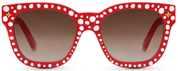 Kinh Louis Vuitton x YK My Monogram Dots Sunglasses 'Red White' Z1901W