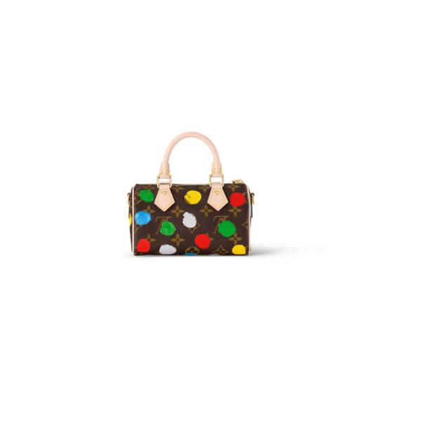 Tui Louis Vuitton x Yk Nano Speedy Bag 'Brown Dots Print' M81979