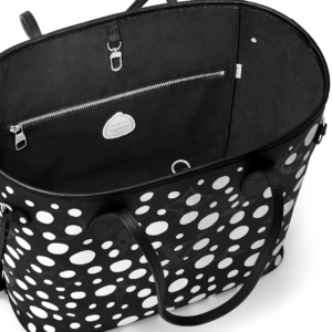 Tui Louis Vuitton x Yk Neverfull Mm Tote Bag 'Black White Dots' M46390