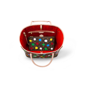 Tui Louis Vuitton x Yk Neverfull Mm Tote 'Brown Dots Print' M46381