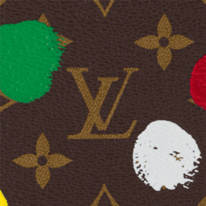 Tui Louis Vuitton x Yk Neverfull Mm Tote 'Brown Dots Print' M46381