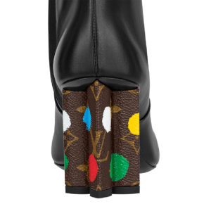 Giay Louis Vuitton x YK Silhouette Ankle Boots 'Black' 1AB9WO