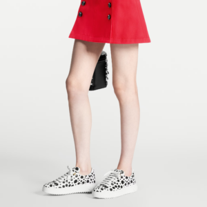 Giay Louis Vuitton x Yk Time Out Trainers 'White Black' 1AB9VA