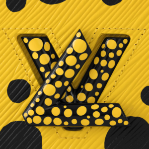 Tui Louis Vuitton x YK Twist Belt Chain Wallet 'Yellow Black' M81987