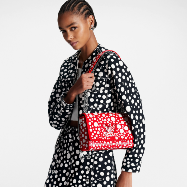 Tui Louis Vuitton x Yk Twist Mm Bag 'Red White' M21696
