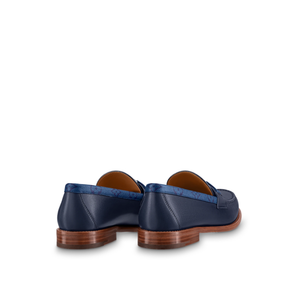 Giày Louis Vuitton Major Loafers 'Marine' 1A9ZRH - Ảnh 5