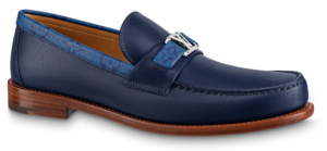Giày Louis Vuitton Major Loafers 'Marine' 1A9ZRH