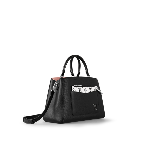 Tui Louis Vuitton Marelle MM Tote Bag 'Black' M59954