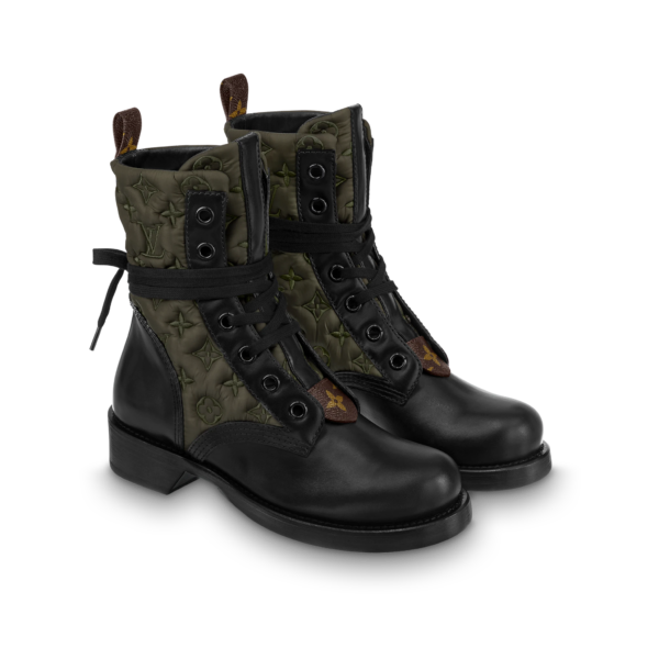 Giày Louis Vuitton Metropolis Flat Ranger Boots 1A952F - Ảnh 2