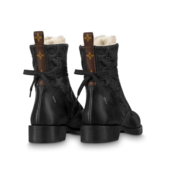 Giày Louis Vuitton Metropolis Flat Ranger 'Black' 1A95WZ - Ảnh 5