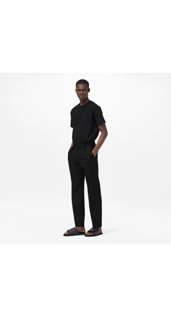 Dép Louis Vuitton Miami Mules 'Black' 1A9Z60 - Ảnh 2
