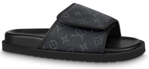 Dép Louis Vuitton Miami Mules 'Black' 1A9Z60