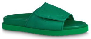 Dép Louis Vuitton Miami Mules 'Green' 1AA7T5