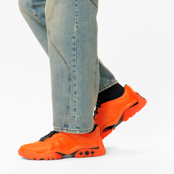 Giày Louis Vuitton Millenium Sneaker Orange 1A9910 - Ảnh 2