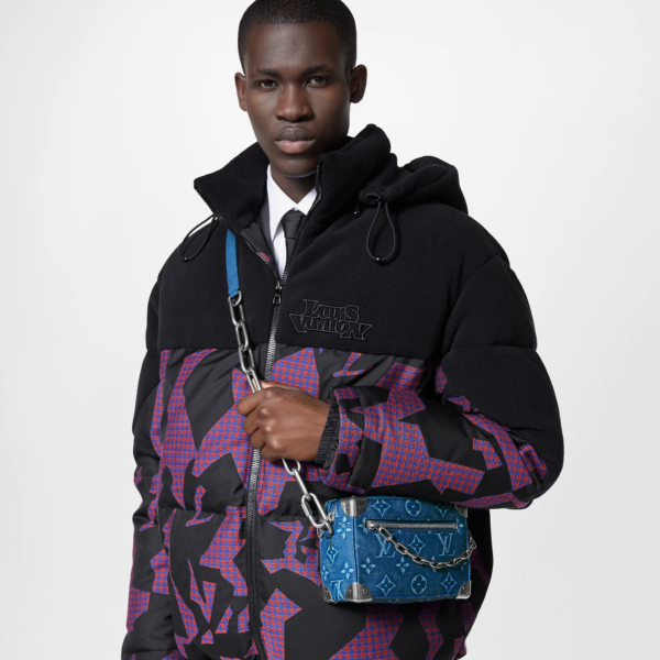 Tui Louis Vuitton Mini Soft Trunk Bag 'Denim Blue' M21368