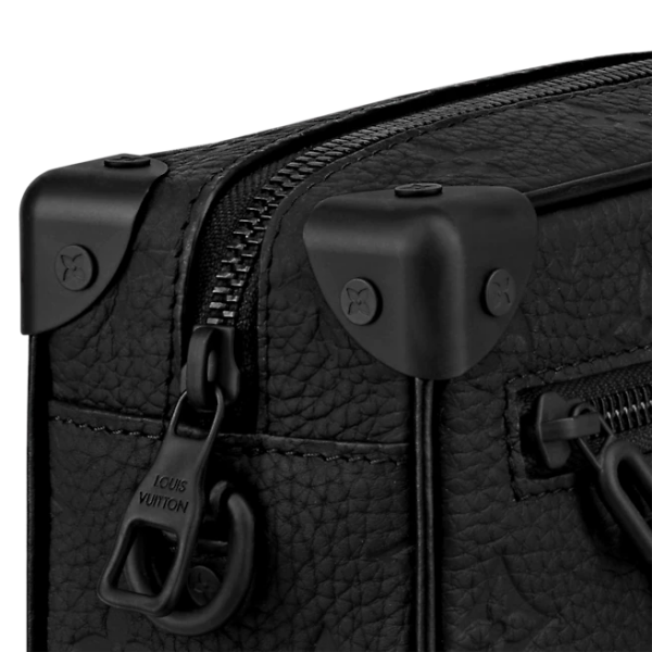 Túi Louis Vuitton Mini Soft Trunk 'Black' M55702 - Ảnh 5