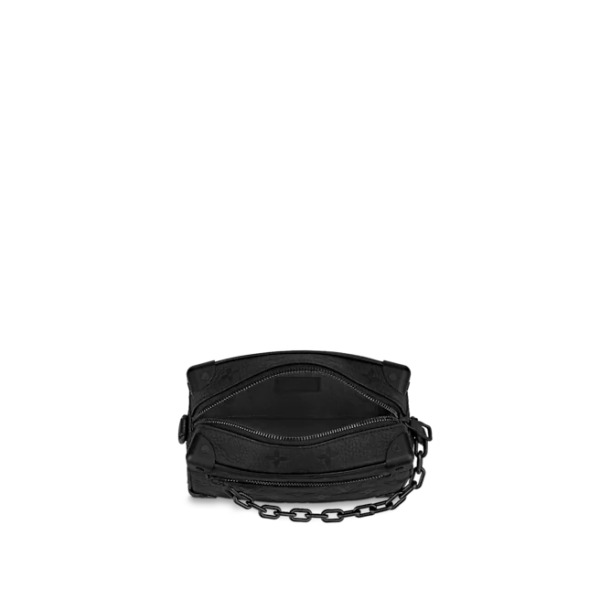 Túi Louis Vuitton Mini Soft Trunk 'Black' M55702 - Ảnh 3