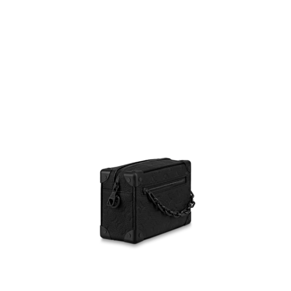 Túi Louis Vuitton Mini Soft Trunk 'Black' M55702 - Ảnh 2