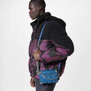 Tui Louis Vuitton Mini Soft Trunk Bag 'Denim Blue' M21368