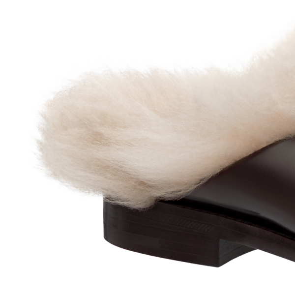 Giày Louis Vuitton Major Open Back Loafers Ebene 1A8Y28 - Ảnh 4