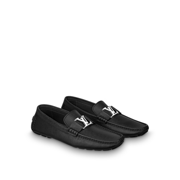 Giay Louis Vuitton Monte Carlo Moccasin 'Black' 1A3K2F