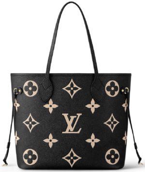 Tui Louis Vuitton Neverfull MM 'Black Beige' M58907