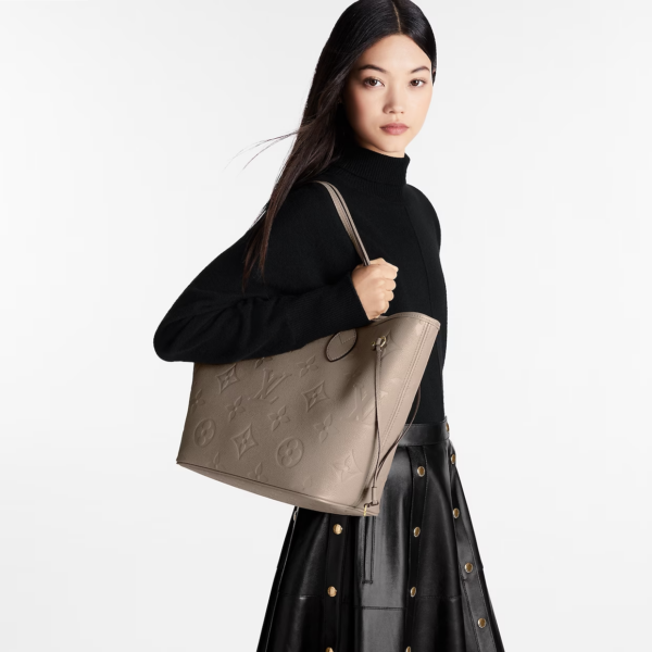 Tui Louis Vuitton Neverfull MM Tote Bag 'Turtledove Grey' M45686
