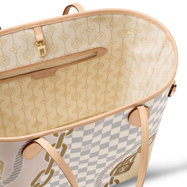 Tui Louis Vuitton Neverfull MM Tote Bag 'Damier Azur' N40471