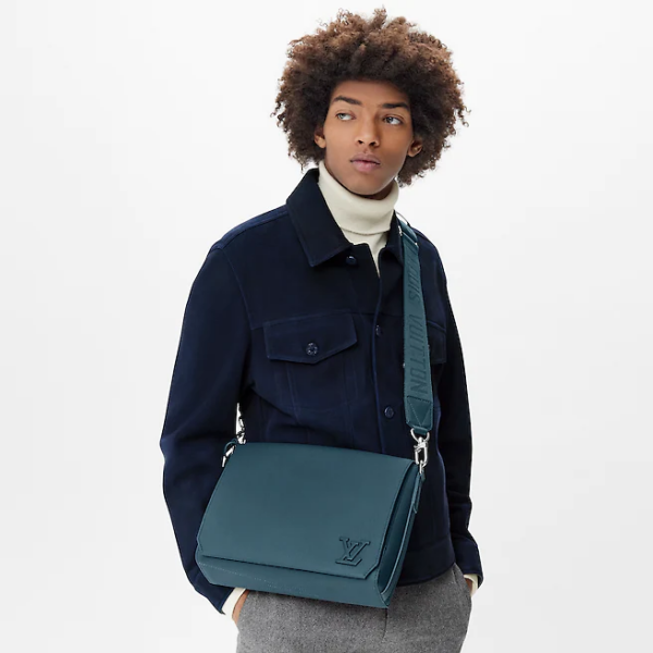 Túi Louis Vuitton The New Messenger 'Blue' M59327 - Ảnh 7