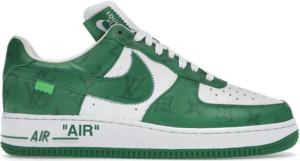 Giày Nike Air Force 1 Low x Louis Vuitton Virgil Abloh 'White Green'