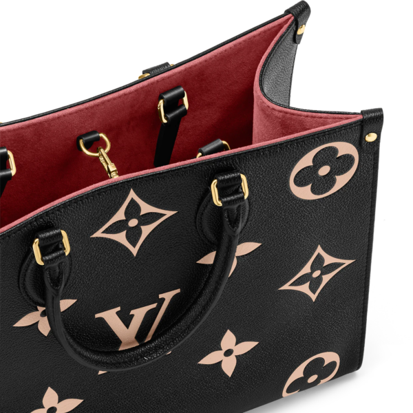 Tui Louis Vuitton OnTheGo MM 'Black Cream' M45495