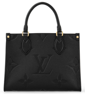 Tui Louis Vuitton Onthego PM Tote Bag 'Black' M45653