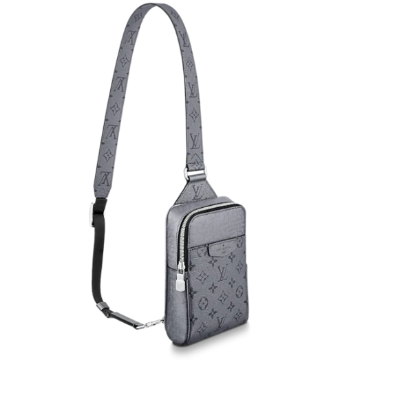 Tui Louis Vuitton Outdoor Sling Bag 'Gunmetal Grey' M30833