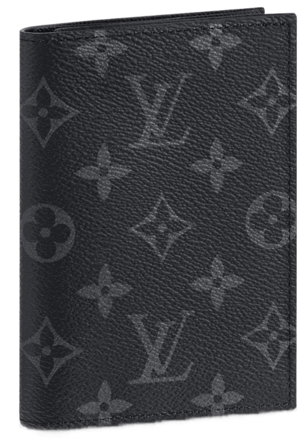 Vi Louis Vuitton Passport Cover 'Black' M64501