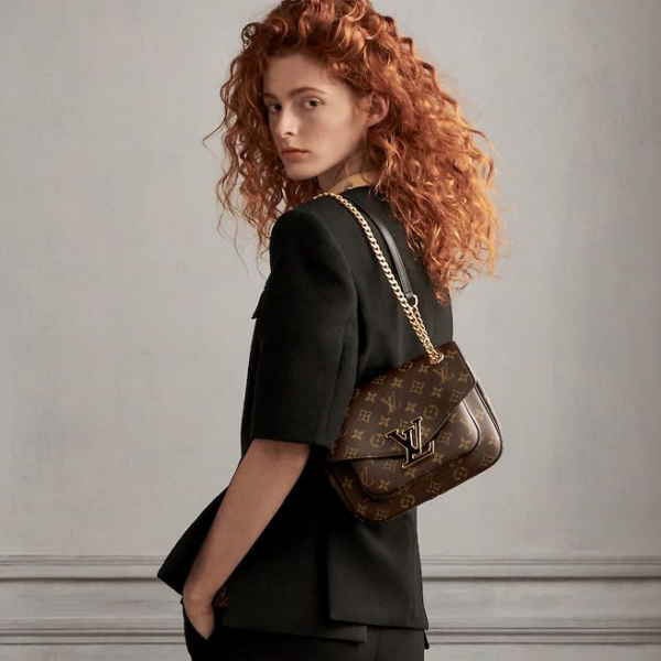 Túi Louis Vuitton Passy Monogram Canvas Brown Handbag M45592 - Ảnh 2