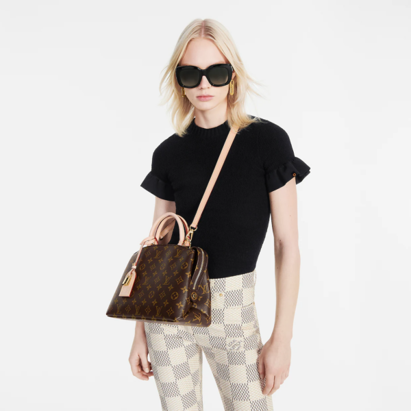 Tui Louis Vuitton Petit Palais Tote Bag 'Brown' M45900