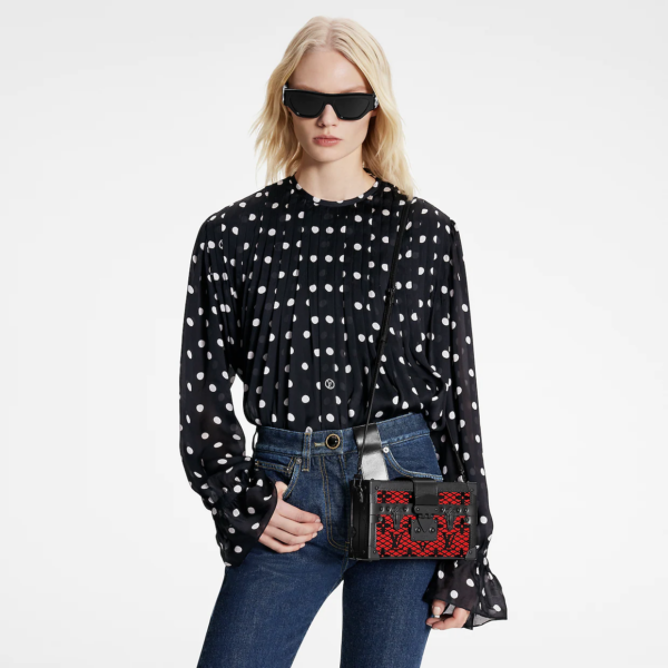 Túi Louis Vuitton Petite Malle 'Black' M20353 - Ảnh 5
