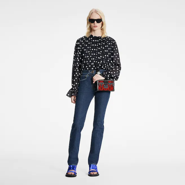 Túi Louis Vuitton Petite Malle 'Black' M20353 - Ảnh 4