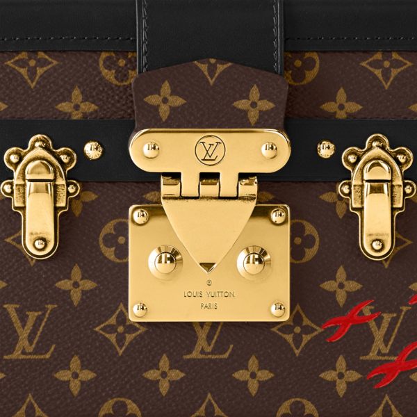 Tui Louis Vuitton Petite Malle Bag 'Dark Brown' M45943