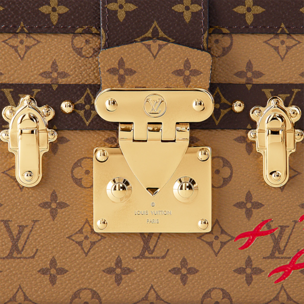 Tui Louis Vuitton Petite Malle Bag 'Brown' M45960