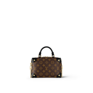 Tui Louis Vuitton Petite Malle Souple Bag 'Black' M45571