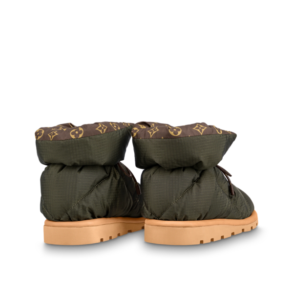 Giày Louis Vuitton Pillow Comfort Ankle Boots Kaki 1A8T3O - Ảnh 5