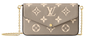 Tui Louis Vuitton Pochette Felicie 'Tourterelle Grey' M69977