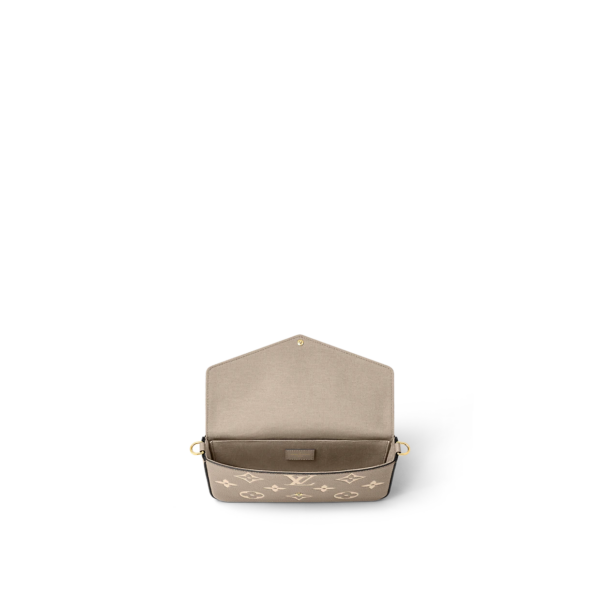 Tui Louis Vuitton Pochette Felicie 'Tourterelle Grey' M69977